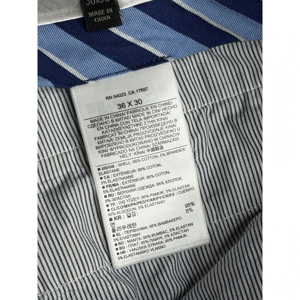 Banana‎ Republic 36x30 Khaki Modern Slim Manteco Suit Mens Dress Pants